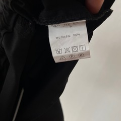 カーゴハーフパンツ　黒の画像