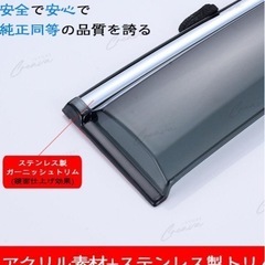 20系レクサスRX用サイドバイザーの画像
