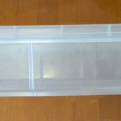 コロ付き収納ケース（２つ）の画像