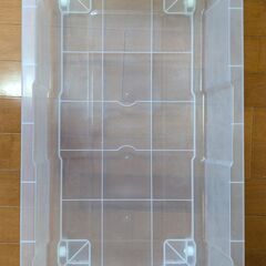 コロ付き収納ケース（２つ）の画像