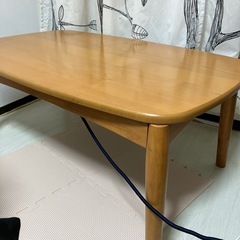 こたつ ローテーブルの画像