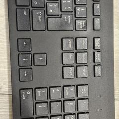 HP製のUSB接続キーボードの画像