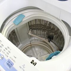 洗濯機 7.0kg 2019年製 日立 白い約束 NW-T74 ホワイト 風呂水ポンプ付属 札幌市 清田区 平岡の画像