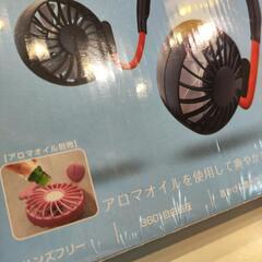 新品 ネックファン  首掛け扇風機 アウトドア 熱中対策の画像