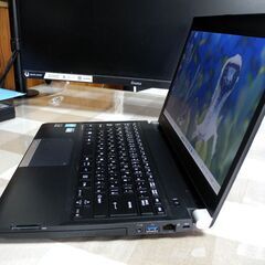 値下げしました！とてもきれいなお品です！　高性能CPUi7 高速新品SSD　メモリ8GB　office他ソフト多数 （返品可）の画像