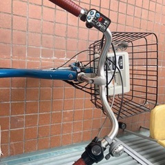 大阪市内配達無料 ブリヂストン電動アシスト自転車　バッテリー8.9Ah　ブルーの画像