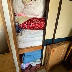 寝具布団、毛布などの画像