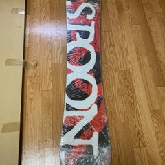142cm スノーボード板 修理必須の画像