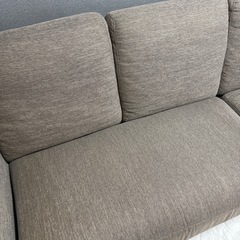 ニトリ　ソファ　カウチソファの画像