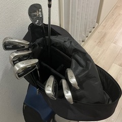 ゴルフバッグ+ゴルフクラブ＋その他諸々の画像