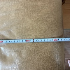 S'ACCOMODI イタリア製 ビックソファー ベージュ サコモディ　フランスベッド　本革　の画像