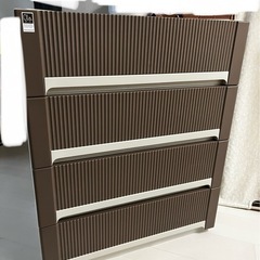 収納　タンス　4段　衣類収納の画像