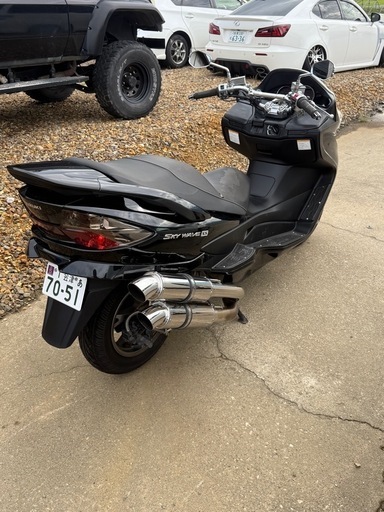 17日まで値下げ！スカイウェイブ250 グレードSS 自賠責たっぷり