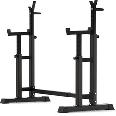 バーベル スクワットラック (プレート110kg
付き  の画像