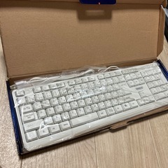 新品3R USBキーボードホワイトの画像