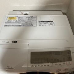 [値下げしました]2021年製　HITACHI 洗濯乾燥機 10/6kgの画像