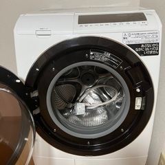 [値下げしました]2021年製　HITACHI 洗濯乾燥機 10/6kgの画像