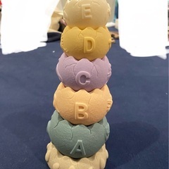 スリーコインズ　子ども　おもちゃ　積み重ね　お風呂の画像