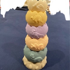 スリーコインズ　子ども　おもちゃ　積み重ね　お風呂の画像