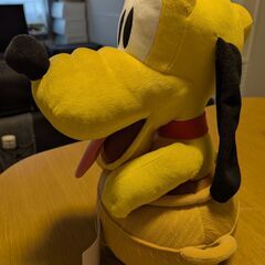 ディズニーシー アブーズ・バザール プルートぬいぐるみの画像