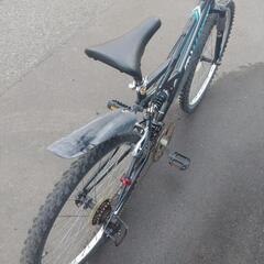 26インチ 🚲 中古 マウンテンバイク 9,800円 ⛓️チェーン新品交換済み 新規防犯登録料コミ 894の画像