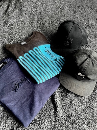 STUSSY キャップ×Tシャツセット