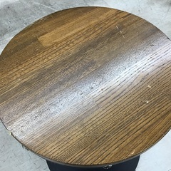 ◇ドリーム1号館◇木製スツール ブルーの画像