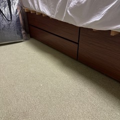 【あげます】シングルベッド　フレーム　無料　
の画像