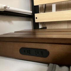 ニトリ シングルベッド マットレス付きの画像