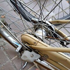 リサイクルショップどりーむ鹿大前店　No.320　 自転車　シティサイクル　26インチ　ギア内装三段切替付き🎵　エコチャリ番号・21862Xの画像