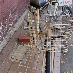 リサイクルショップどりーむ鹿大前店　No.320　 自転車　シティサイクル　26インチ　ギア内装三段切替付き🎵　エコチャリ番号・21862Xの画像