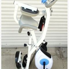 SUNEM　折り畳み式フィットネス　エアロバイク　動作良好　エアロマグネティックバイク　室内トレーニング　コンパクト　ダイエットの画像