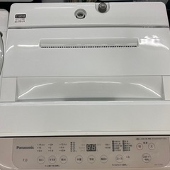 【愛品館江戸川店】保証充実　パナソニック　2023年製　7.0kg全自動洗濯機　NA-F7PB1の画像