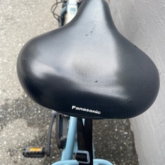 チャイルドシート2つ付き！ヤマハPASバビー電動自転車の画像