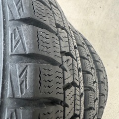 スタッドレスタイヤ&ホイール4本セット　155/65R/14の画像