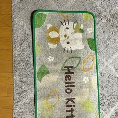 キティーちゃん 台所ロングマットの画像