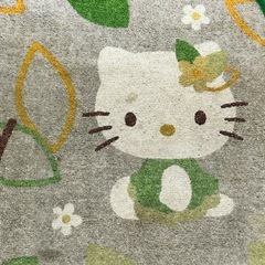 キティーちゃん 台所ロングマットの画像