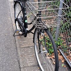 リサイクルショップどりーむ鹿大前店　No.343　自転車　27インチ　カゴ・ライト付き🎵　おススメ商品です🎵の画像