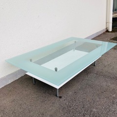 値下げ　強化ガラス　センターテーブル　ドリームベット株式会社　の画像
