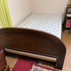 ベッド　セミダブル　マットレス　の画像