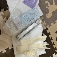 【新品•未使用】撫松庵　青いひまわり柄 浴衣・帯セット(横浜SOGO購入)の画像