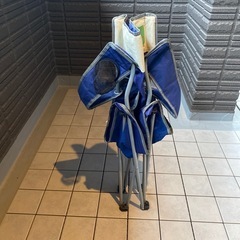 キャンプやBBQに アウトドアチェアの画像