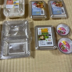 【新品】お弁当グッズまとめ売り｜ランチパック・アルミカップ・紙ナフキンの画像