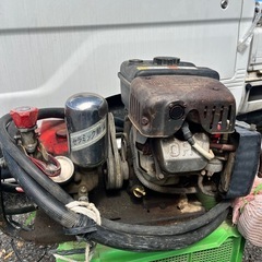 共立動力噴霧機　エンジンセット動噴　ジャンク　SP351の画像