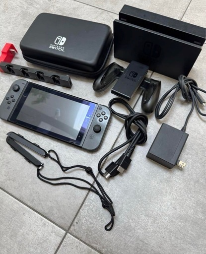 【美品】Switch一式 + 充電拡張ドック＋MicroSD128GB