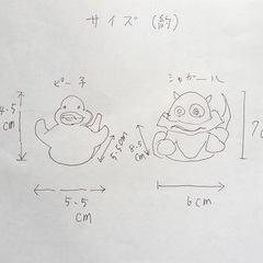 アートな置物 ・オブジェ２点 〜ピー子とシャガールの画像
