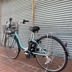 大阪市内配達無料 ブリヂストン電動アシスト自転車　バッテリー8.7Ah 中古品の画像