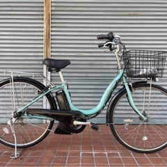 大阪市内配達無料 ブリヂストン電動アシスト自転車　バッテリー8.7Ah 中古品の画像