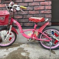 キティちゃん　自転車の画像