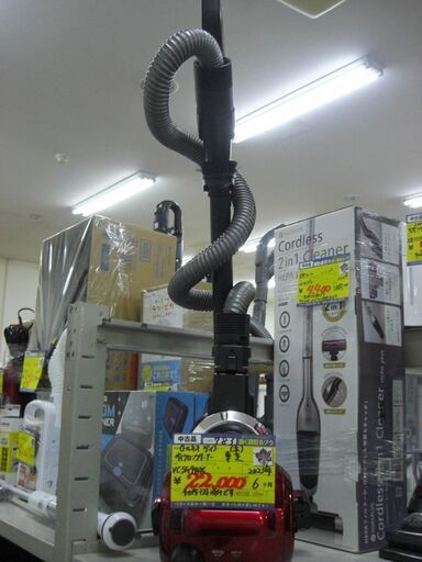 （お買い上げありがとうございます。）東芝　サイクロンクリーナー（トルネオ　ヴイ）　２０２３年製　VC-SG940X　赤　キャニスター式　コード式　　高く買取るゾウ八幡東店